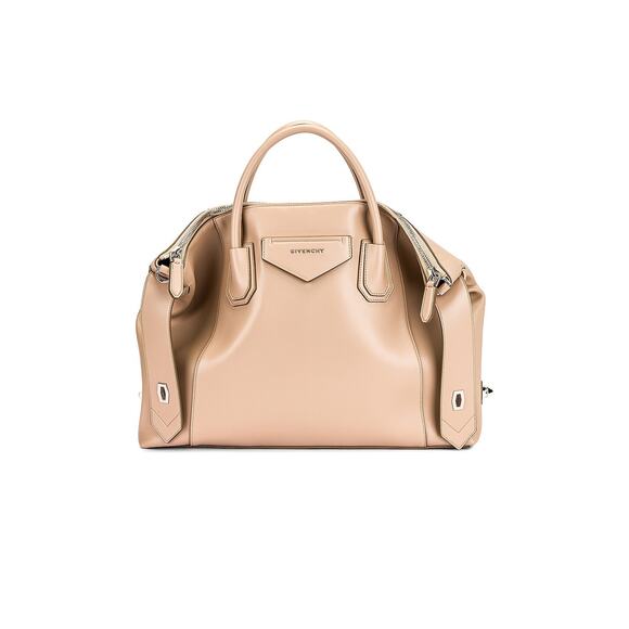Givenchy Medium 'Antigona' Beige Leather Handbag - Picture 1 of 6